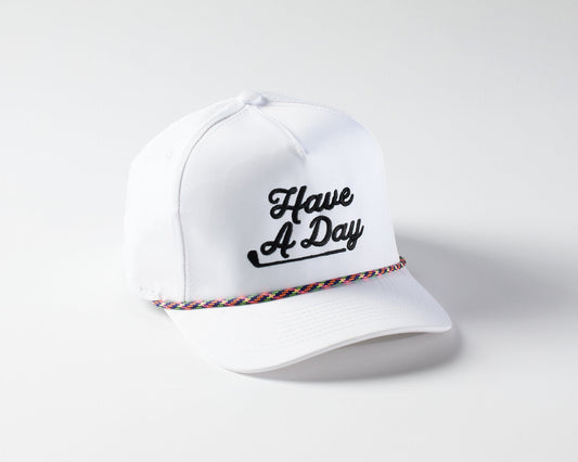 Have A Day Neon Rope Hat